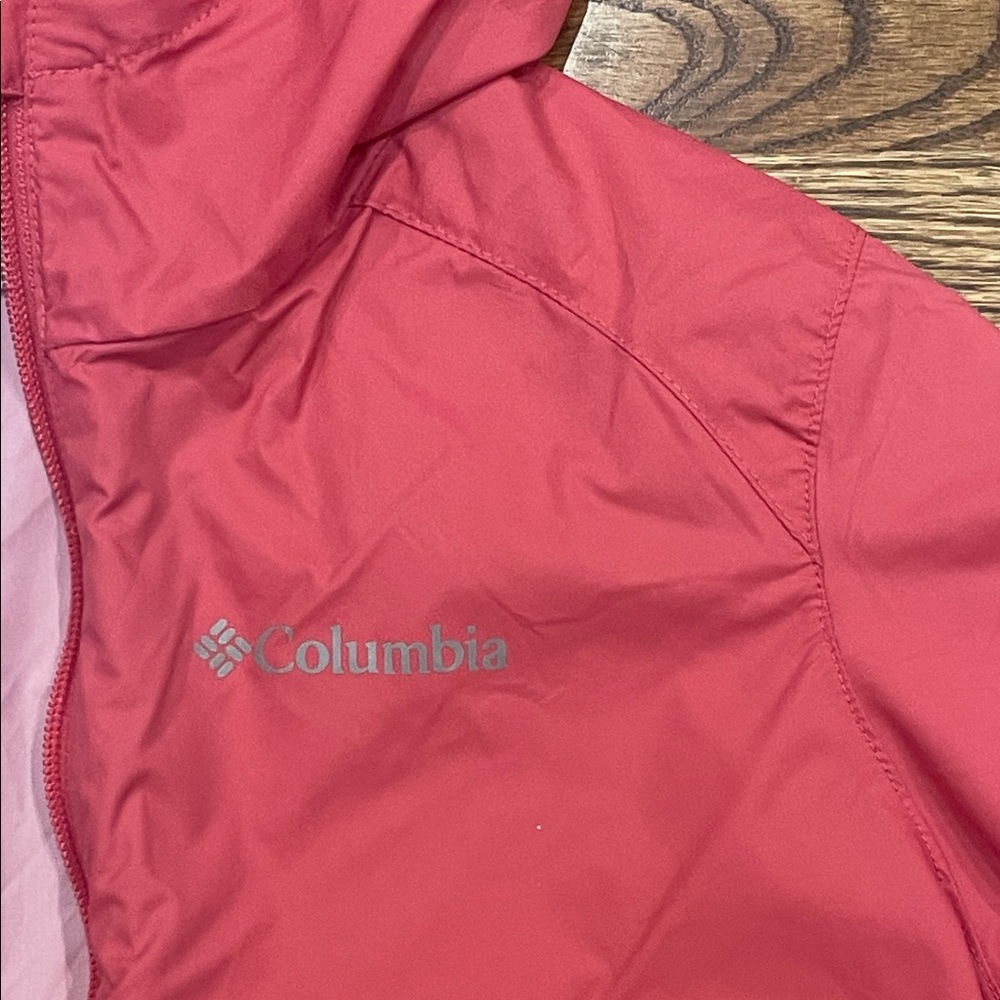 Columbia Sportswear Girls' Switchback II Rain Jacket  size L - Picture 2 of 16